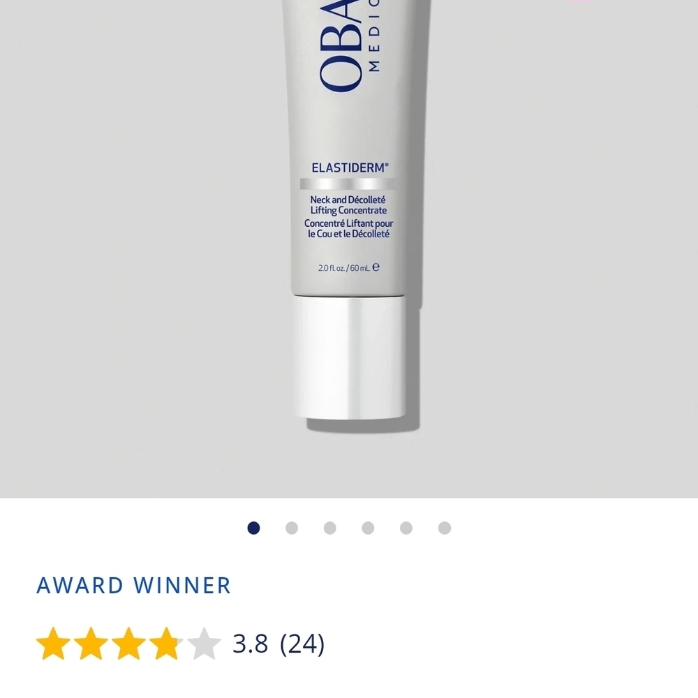 Obagi ELASTIDERM Neck & Décolleté Lifting Concentrate - White